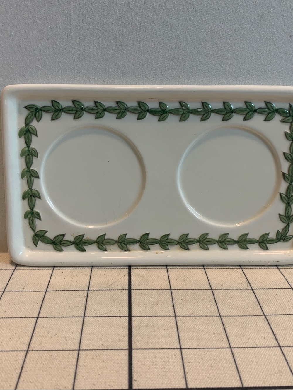 Portmeirion Botanic Gardens Ceramic Double Serving / Vanity Tray